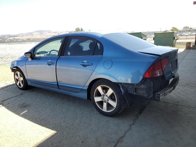 1HGFA16858L013963 - 2008 HONDA CIVIC EX Կապույտ լուսանկար 2