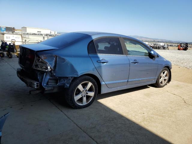 1HGFA16858L013963 - 2008 HONDA CIVIC EX Կապույտ լուսանկար 3