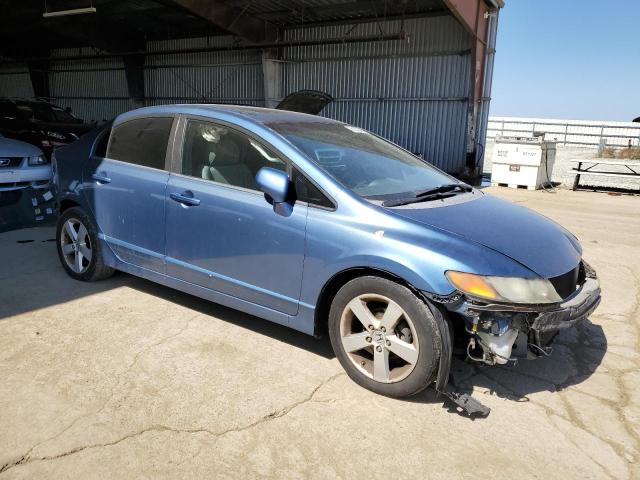 1HGFA16858L013963 - 2008 HONDA CIVIC EX Կապույտ լուսանկար 4
