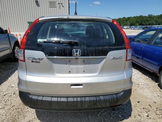 5J6RM4H36CL036175 - 2012 HONDA CR-V LX SILVER photo 6