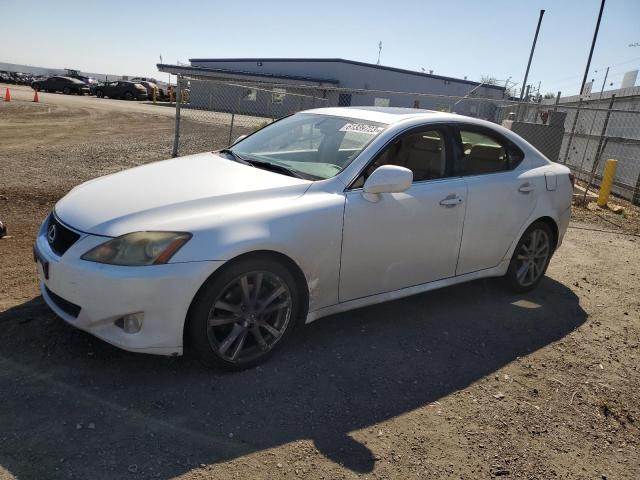 JTHBK262385051528 - 2008 LEXUS IS 250 WHITE photo 1