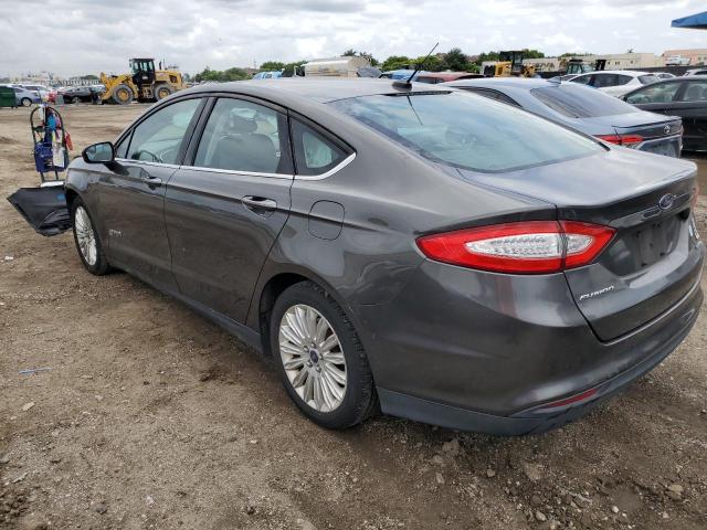 3FA6P0UU7GR337946 - 2016 FORD FUSION S HYBRID GRAY photo 2