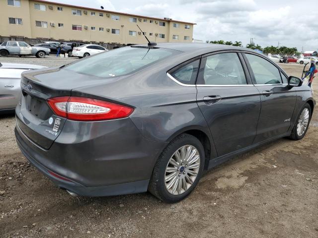 3FA6P0UU7GR337946 - 2016 FORD FUSION S HYBRID GRAY photo 3