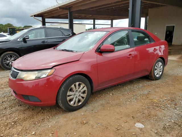 KNAFU4A25D5718252 - 2013 KIA FORTE EX RED photo 1