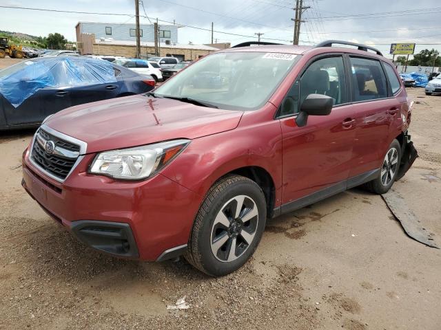 JF2SJABC4HH801970 - 2017 SUBARU FORESTER 2.5I BURGUNDY photo 1