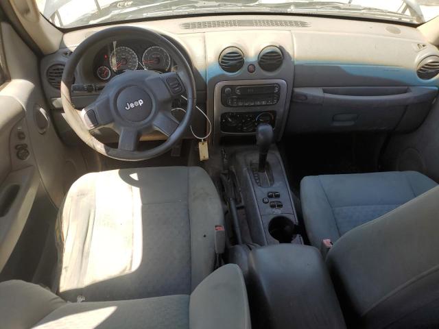 1J8GL38K45W639007 - 2005 JEEP LIBERTY RENEGADE BLACK photo 8