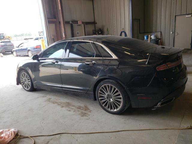 3LN6L2JK1ER805439 - 2014 LINCOLN MKZ BLACK photo 2