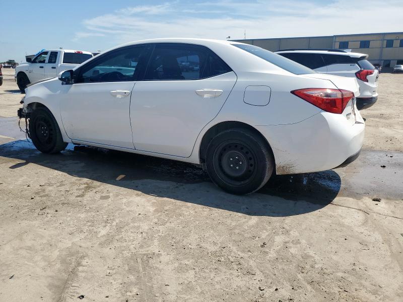 5YFBURHE3KP889354 - 2019 TOYOTA COROLLA L WHITE photo 2