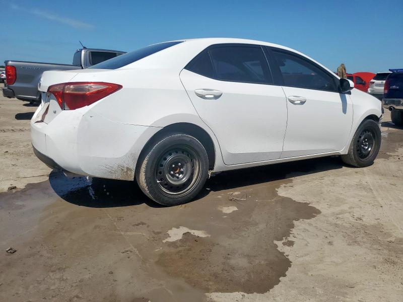 5YFBURHE3KP889354 - 2019 TOYOTA COROLLA L WHITE photo 3