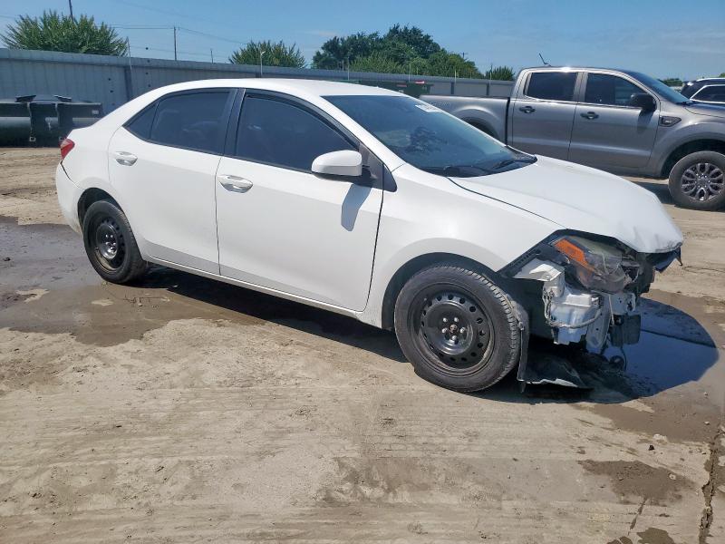 5YFBURHE3KP889354 - 2019 TOYOTA COROLLA L WHITE photo 4