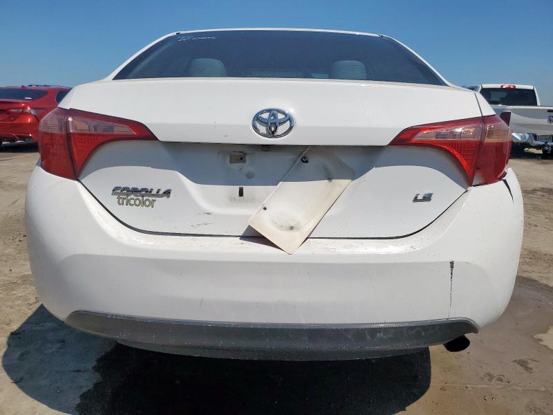 5YFBURHE3KP889354 - 2019 TOYOTA COROLLA L WHITE photo 6