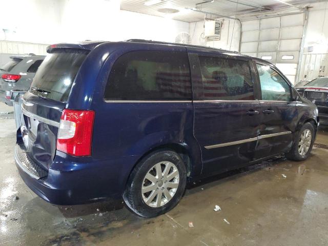 2C4RC1BG8ER255295 - 2014 CHRYSLER TOWN & COU TOURING BLUE photo 3