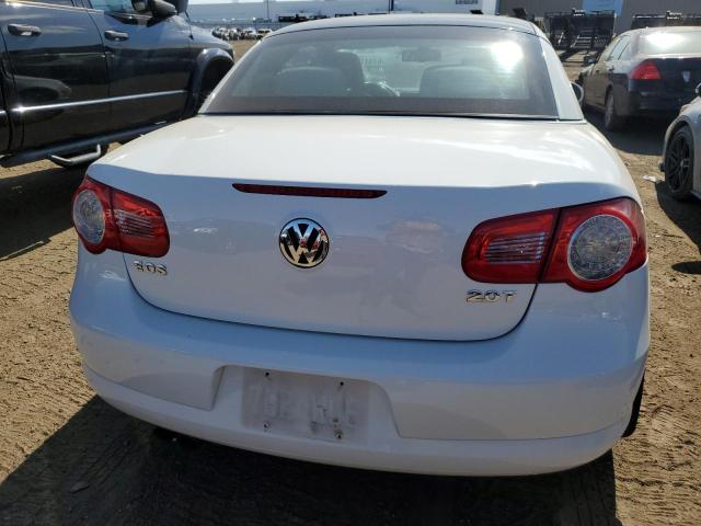 WVWFA71F37V023613 - 2007 VOLKSWAGEN EOS 2.0T LUXURY WHITE photo 6