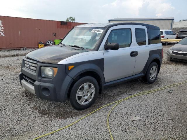 5J6YH18367L007912 - 2007 HONDA ELEMENT LX SILVER photo 1