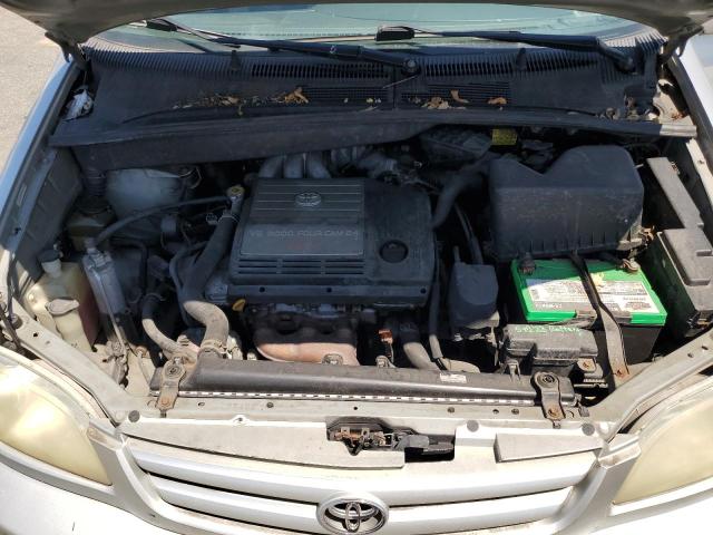 4T3ZF13C63U555200 - 2003 TOYOTA SIENNA LE SILVER photo 12