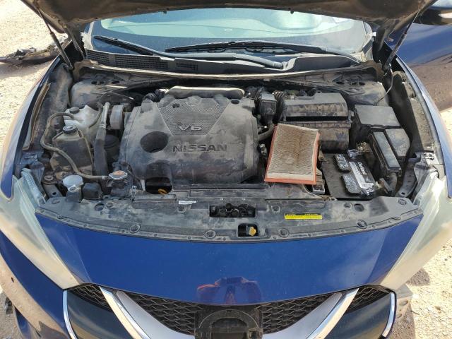 1N4AA6AP7HC450468 - 2017 NISSAN MAXIMA 3.5S BLUE photo 11