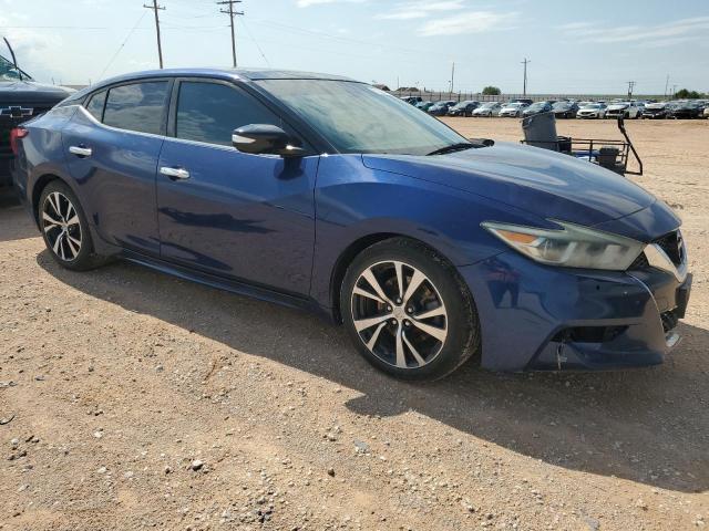 1N4AA6AP7HC450468 - 2017 NISSAN MAXIMA 3.5S BLUE photo 4