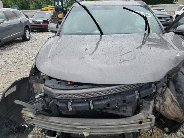 1FM5K8F8XDGB35569 - 2013 FORD EXPLORER LIMITED ნაცრისფერი ფოტო 12