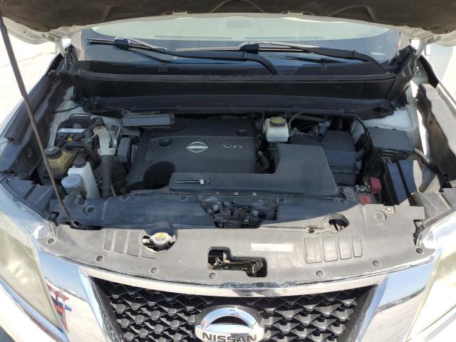 5N1AR2MN8DC652196 - 2013 NISSAN PATHFINDER S WHITE photo 12