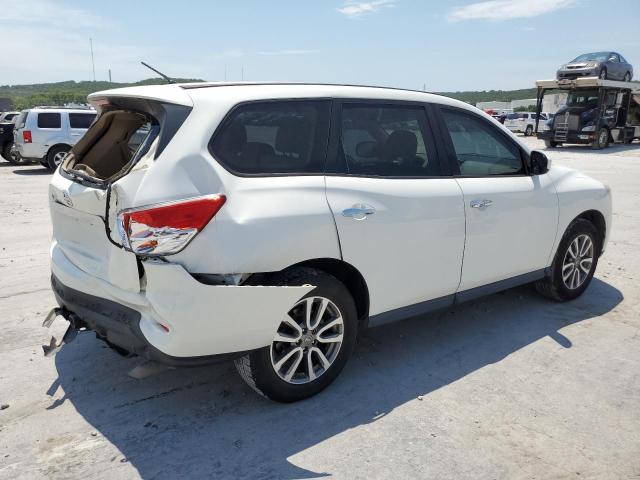 5N1AR2MN8DC652196 - 2013 NISSAN PATHFINDER S WHITE photo 3