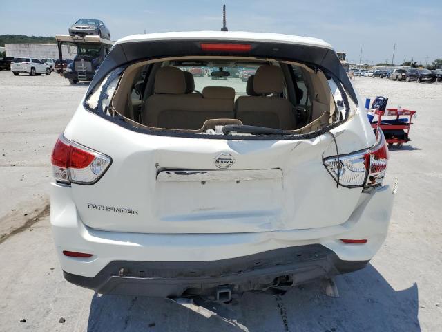 5N1AR2MN8DC652196 - 2013 NISSAN PATHFINDER S WHITE photo 6