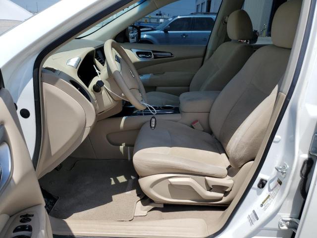 5N1AR2MN8DC652196 - 2013 NISSAN PATHFINDER S WHITE photo 7