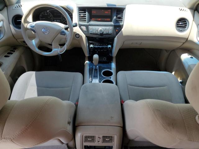 5N1AR2MN8DC652196 - 2013 NISSAN PATHFINDER S WHITE photo 8