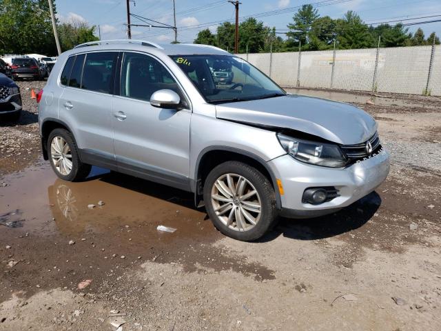 WVGBV3AX8DW615448 - 2013 VOLKSWAGEN TIGUAN S SILVER photo 4