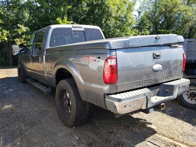 1FT8W3BT7CEB17463 - 2012 FORD F350 SUPER DUTY GRAY photo 2