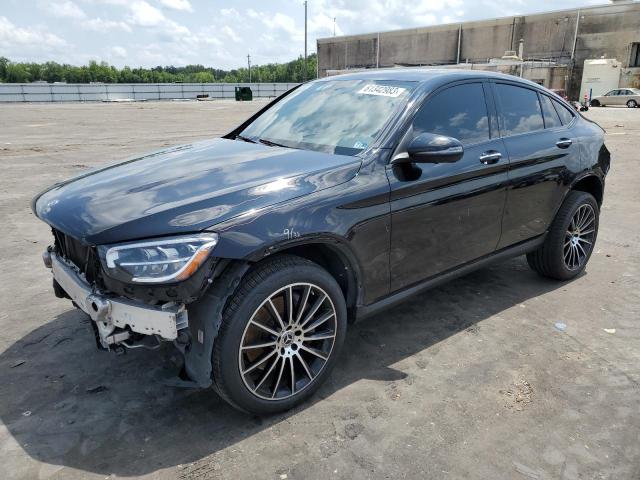 W1N0J8EB7LF846738 - 2020 MERCEDES-BENZ GLC COUPE 300 4MATIC BLACK photo 1