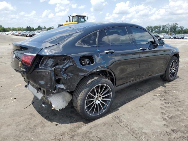 W1N0J8EB7LF846738 - 2020 MERCEDES-BENZ GLC COUPE 300 4MATIC BLACK photo 3