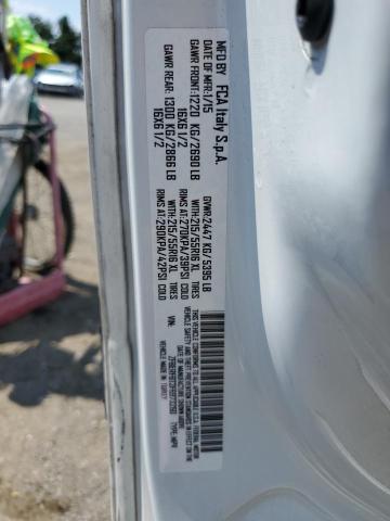 ZFBERFBT3F6973260 - 2015 RAM PROMASTER SLT Blanc photo 13