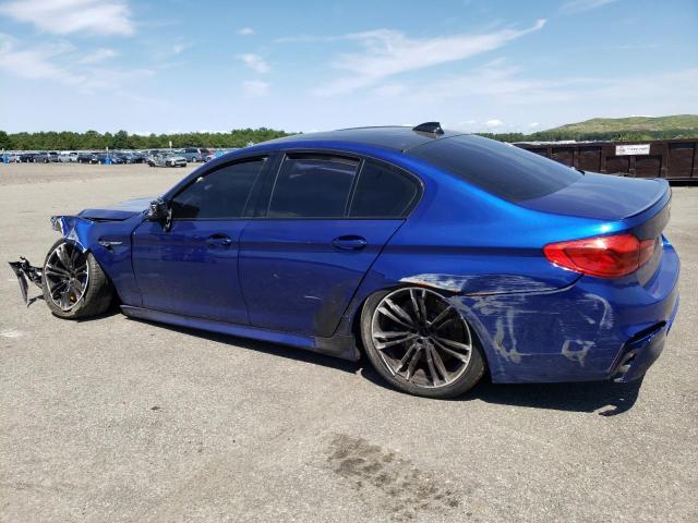 WBSJF0C58KB285024 - 2019 BMW M5 BLUE photo 2