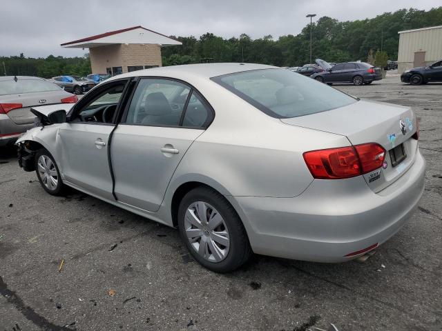 3VW2K7AJ6CM345955 - 2012 VOLKSWAGEN JETTA BASE 银色 照片 2
