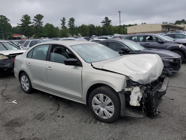 3VW2K7AJ6CM345955 - 2012 VOLKSWAGEN JETTA BASE 银色 照片 4