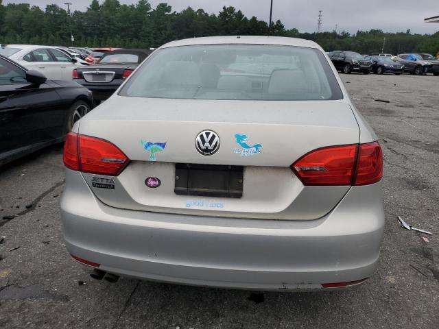 3VW2K7AJ6CM345955 - 2012 VOLKSWAGEN JETTA BASE 银色 照片 6