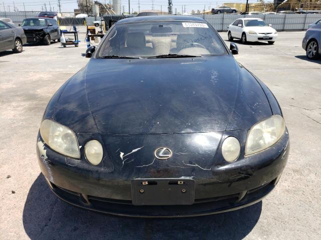 JT8JZ31C8N0005473 - 1992 LEXUS SC 300 BLACK photo 5