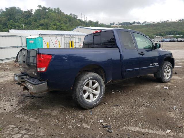 1N6AA0CC0CN330183 - 2012 NISSAN TITAN S BLUE photo 3