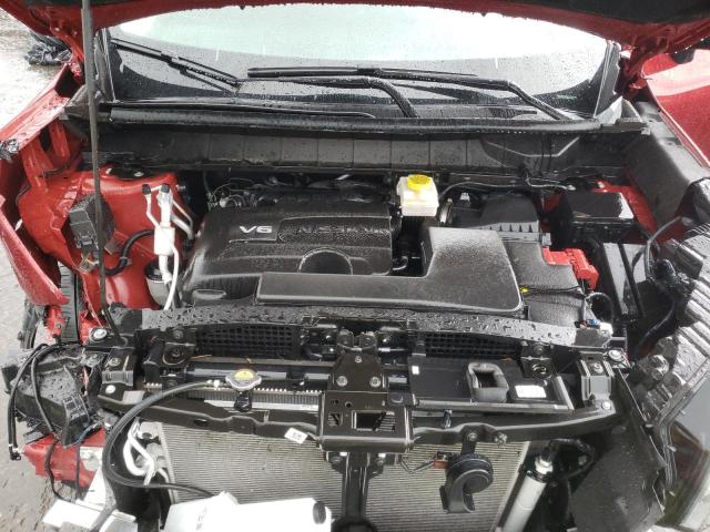 5N1DR3CC6NC256580 - 2022 NISSAN PATHFINDER SL RED photo 12