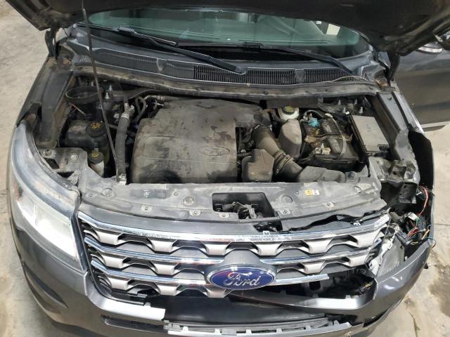 1FM5K7D85HGA54966 - 2017 FORD EXPLORER XLT 灰色 照片 12