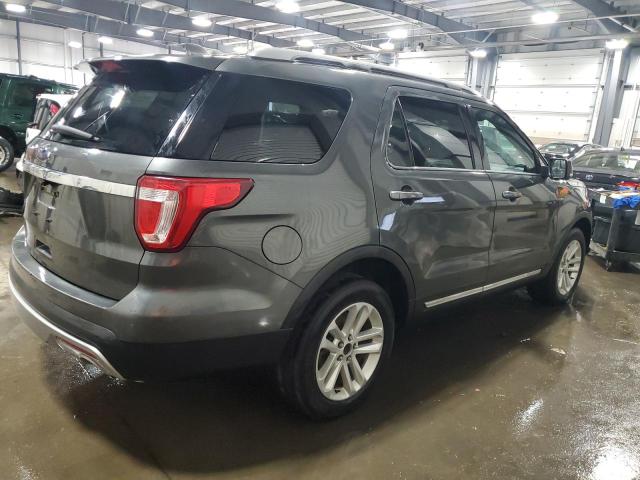 1FM5K7D85HGA54966 - 2017 FORD EXPLORER XLT 灰色 照片 3