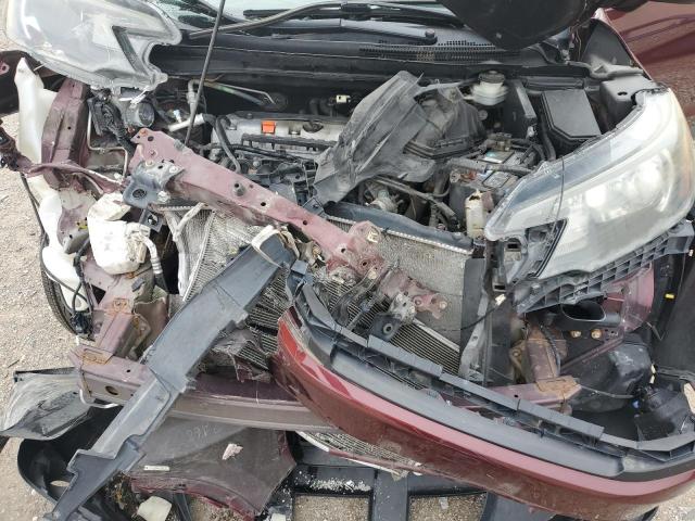 5J6RM4H71CL033753 - 2012 HONDA CR-V EXL MAROON photo 12