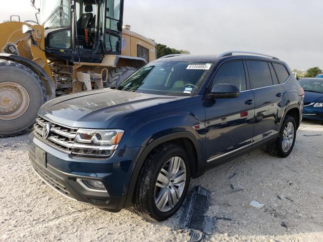 1V2ER2CA5KC557353 - 2019 VOLKSWAGEN ATLAS SEL BLUE photo 1