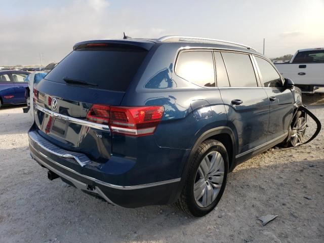 1V2ER2CA5KC557353 - 2019 VOLKSWAGEN ATLAS SEL BLUE photo 3