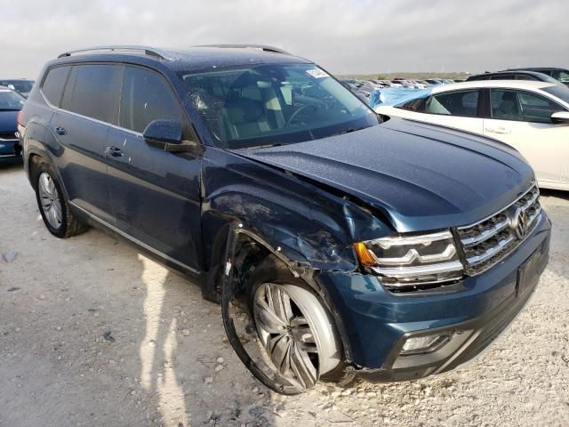 1V2ER2CA5KC557353 - 2019 VOLKSWAGEN ATLAS SEL BLUE photo 4