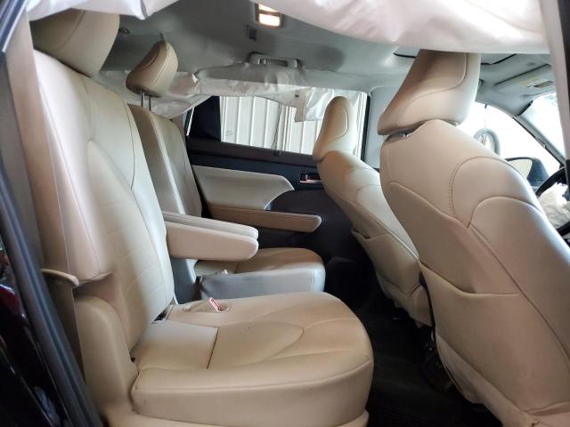 5TDGZRBH8MS147231 - 2021 TOYOTA HIGHLANDER XLE BLACK photo 11