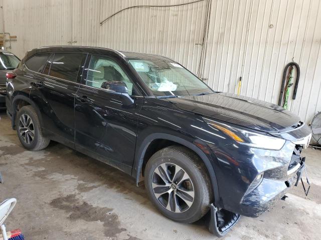5TDGZRBH8MS147231 - 2021 TOYOTA HIGHLANDER XLE BLACK photo 4