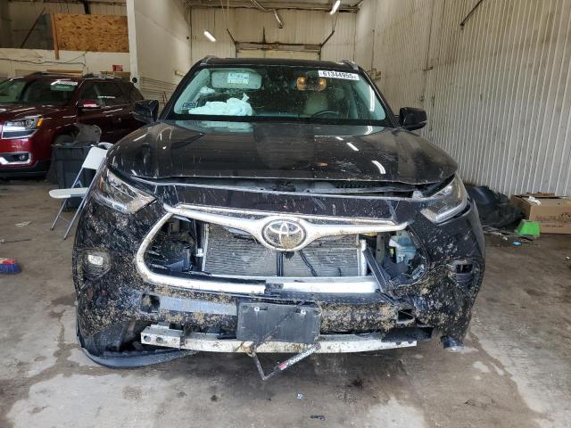5TDGZRBH8MS147231 - 2021 TOYOTA HIGHLANDER XLE BLACK photo 5
