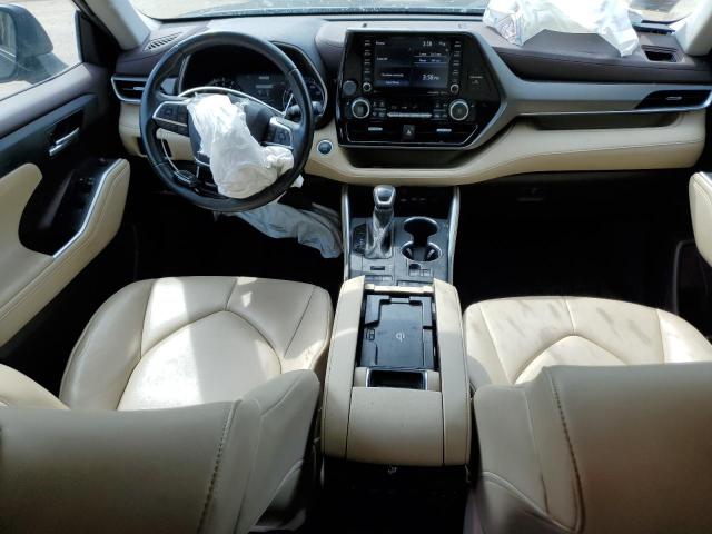 5TDGZRBH8MS147231 - 2021 TOYOTA HIGHLANDER XLE BLACK photo 8