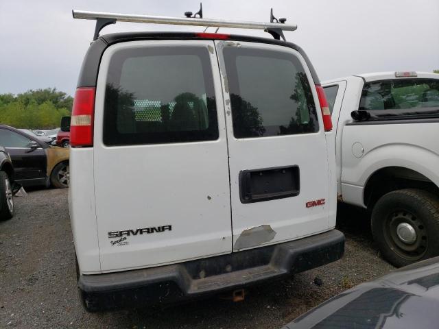 1GTFG15X581232567 - 2008 GMC SAVANA G1500 WHITE photo 6